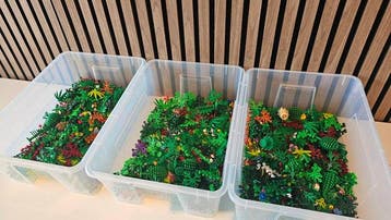 Lego Pièces - PLANTS 1000x bundle, Nieuw