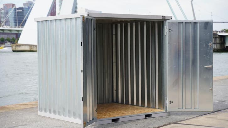 Kleine opslagcontainer 2x2m - Voordelig, Zakelijke goederen, Machines en Bouw | Keten en Containers