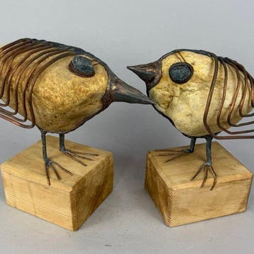 Jacek Drzymaa ( XX- XXI) - 2 BIG BIRDS - hand made