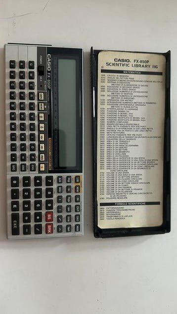Casio, FX-850P - Rekenmachine - 1990-2000, Nieuw
