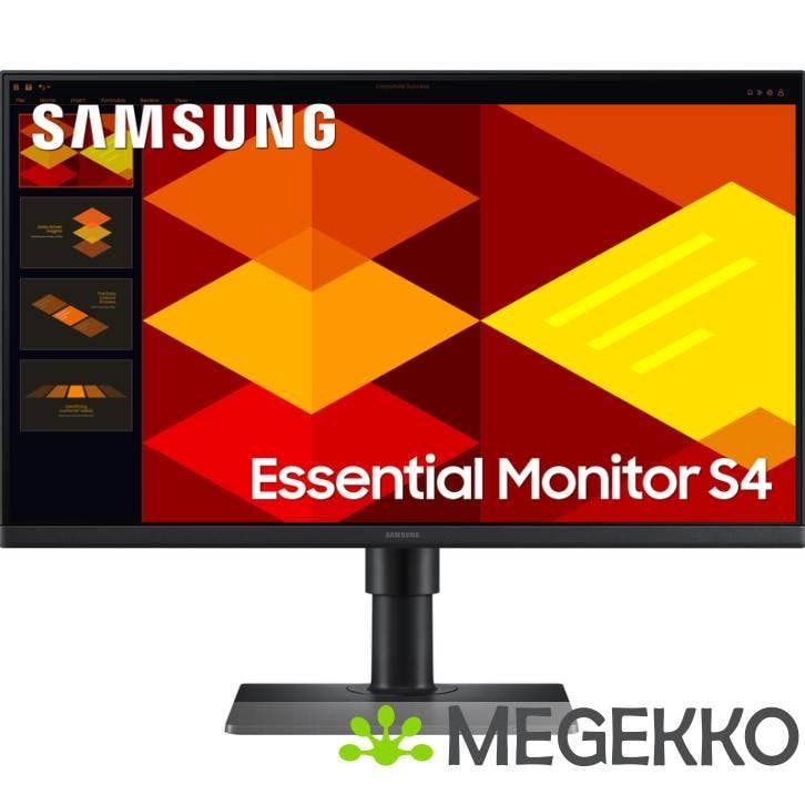 Samsung Essential S4 LS24D402GAUXEN 24  IPS monitor, Computers en Software, Overige Computers en Software, Nieuw, Verzenden