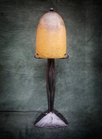 DAUM NANCY - H.FOURNET école de Nancy - Lamp - DAUM Nancy &