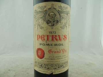 1973 Pétrus - Pomerol - 1 Bouteille (0,75 l), Verzamelen, Wijnen, Nieuw