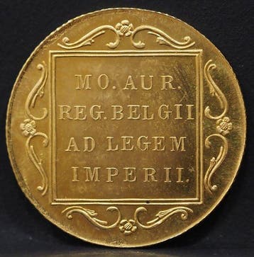 Nederland. Gouden Dukaat 1974 b - Medaille slag.