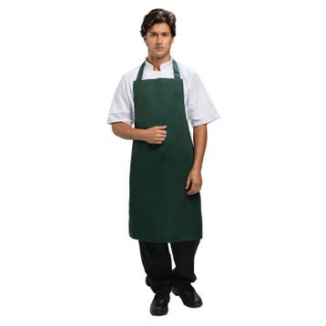 Whites halterschort donkergroen | Polyester/Katoen |, Verzenden, Nieuw in verpakking
