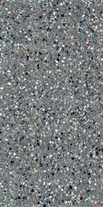 Vloertegel/Wandtegel Terre Terrazzo Medley Antraciet 60x120, Ophalen of Verzenden, Vloertegels