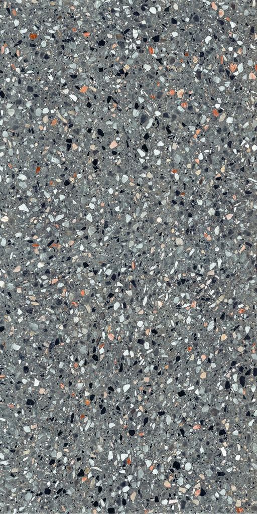 Vloertegel/Wandtegel Terre Terrazzo Medley Antraciet 60x120, Doe-het-zelf en Bouw, Tegels, 60 cm of meer, 60 cm of meer, 10 m² of meer