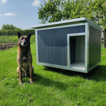 2 jaar garantie! Geïsoleerd hondenhok SNEL GELEVERD Nachthok, 110 cm of meer, 65 tot 100 cm, Verzenden, Nieuw