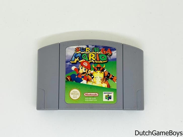 Nintendo 64 / N64 - Super Mario 64 - EUR, Games en Spelcomputers, Games | Nintendo 64, Gebruikt, Verzenden