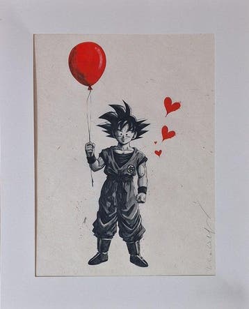 Emma Wildfang - Son Goku Tribute series - Icons Reimagined