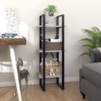vidaXL Boekenkast met 3 schappen 40x30x105 cm bewerkt hout, Verzenden, Nieuw