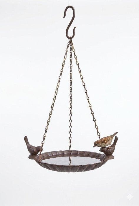 Vogelbad - Gietijzer, Antiek en Kunst, Curiosa en Brocante