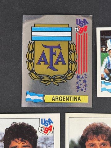 1994 Panini USA 94 World Cup, Argentina: complete team