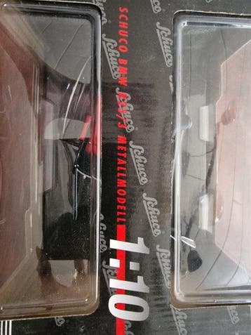 Schuco 1:10 - Model sportwagen - BMW R25/3 met zijspan