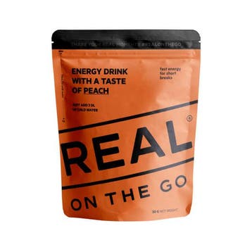 Energy Drink Taste of Peach - Real on the Go, Verzenden
