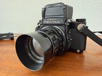 Asahi, Pentax 6x7MLU + SMC Takumar 6x7 105mm f/2.4 + Gossen