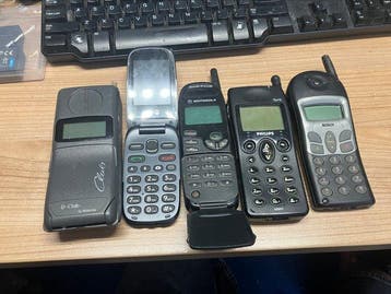 Motorola, Philips, Bosch Doro Vintage mobile phones -, Nieuw