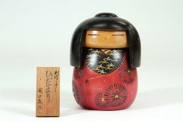 Creatieve Kokeshi-set: Jonge Meisje & Hidamari van