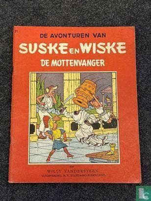 Suske en Wiske - De mottenvanger - 1958, Boeken, Stripverhalen, Gelezen, Eén stripboek, Verzenden