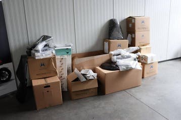 Veiling: Partij Reserve Onderdelen Qooder Scooters, Ophalen, Nieuw