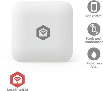 Nedis SmartLife Watermelder - Lekkagemelder - Zigbee 3.0 - B, Verzenden, Nieuw