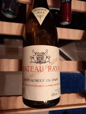 2014 E. Reynaud, Château Rayas Reserve Blanc -, Collections, Vins