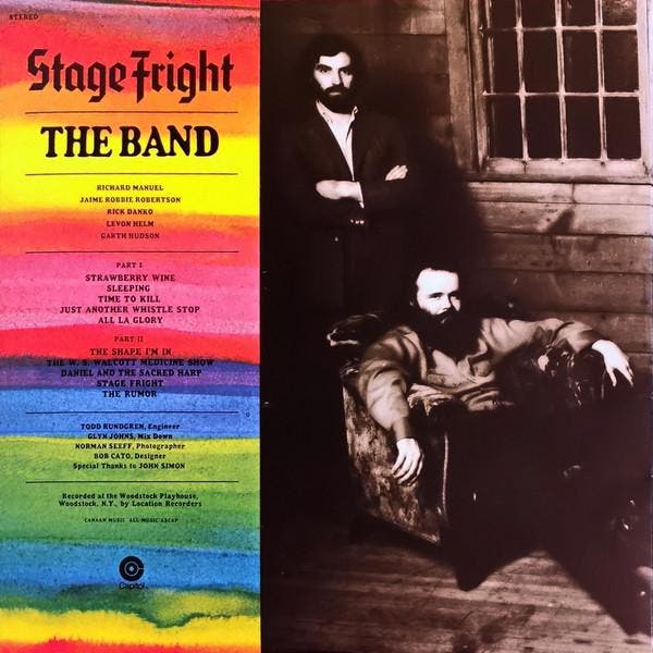 The Band - Stage Fright, CD & DVD, Vinyles | Pop, Envoi