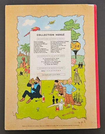 Tintin T20 - Tintin au Tibet (B29) - C - 1 Album - Eerste