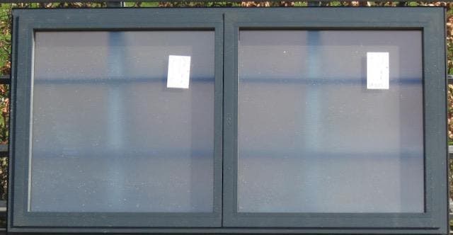 aluminium raam , chassis , venster 206 x 107 antraciet, Doe-het-zelf en Bouw, Raamkozijnen en Schuifdeuren, Inclusief glas, Nieuw
