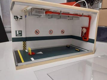 SD-Modelcartuning 1:18 - Voiture miniature - Parking diorama, Hobby en Vrije tijd, Nieuw
