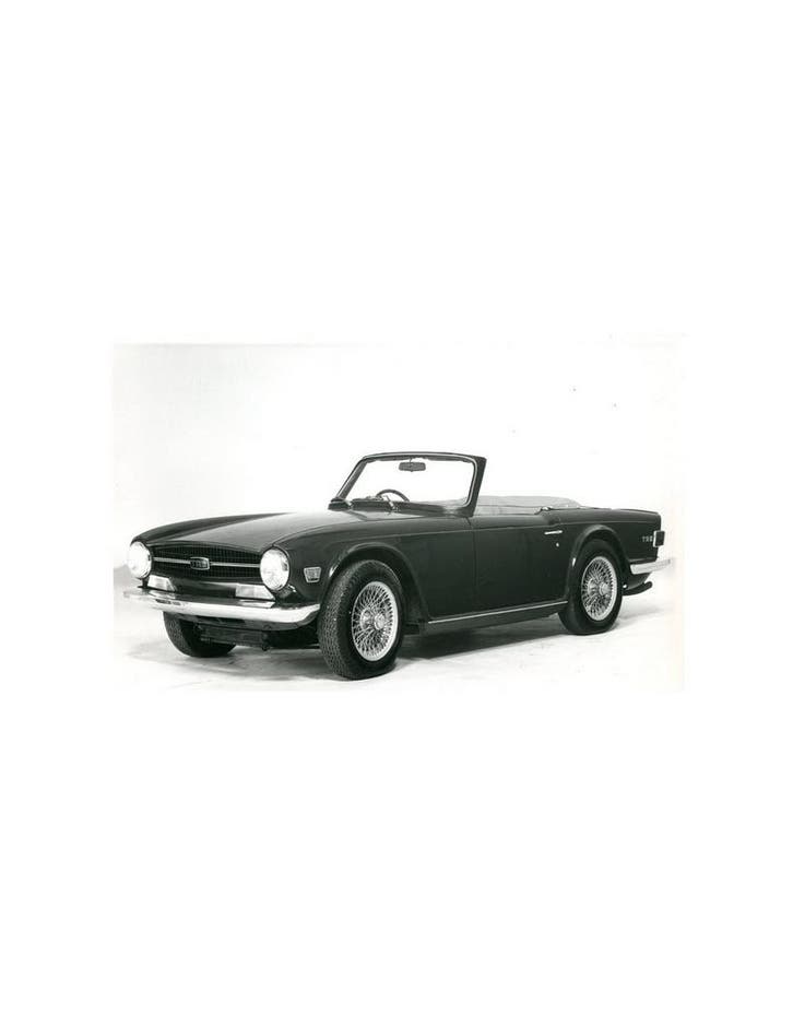 1969 TRIUMPH TR6 PERSFOTO, Livres, Autos | Brochures & Magazines