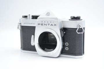 Asahi, Pentax Spotmatic Silver + Super-Takumar 2/55mm Single