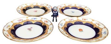Meissen - Ernst August Leuteritz - Bord (4) - B-Form -