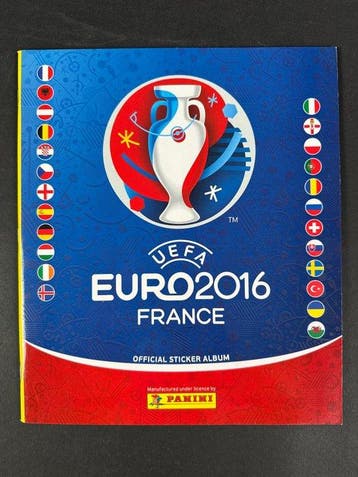 2016 Panini UEFA Euro 2016 France - 1 Empty Album - 1 Sealed