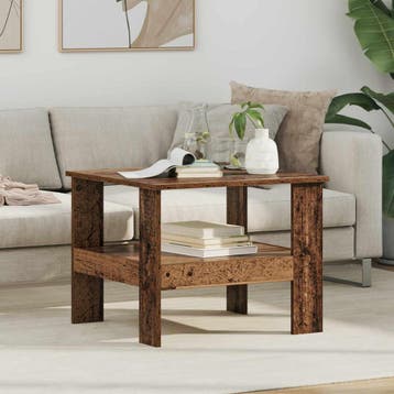 vidaXL Salontafel Oudhout 57 x 55 x 45 cm Bewerkt hout, Verzenden