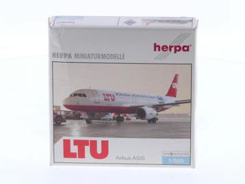 Schaal 1:500 Herpa 502160 Airbus 230 LTU Borussia Mönche.., Ophalen of Verzenden, Zo goed als nieuw