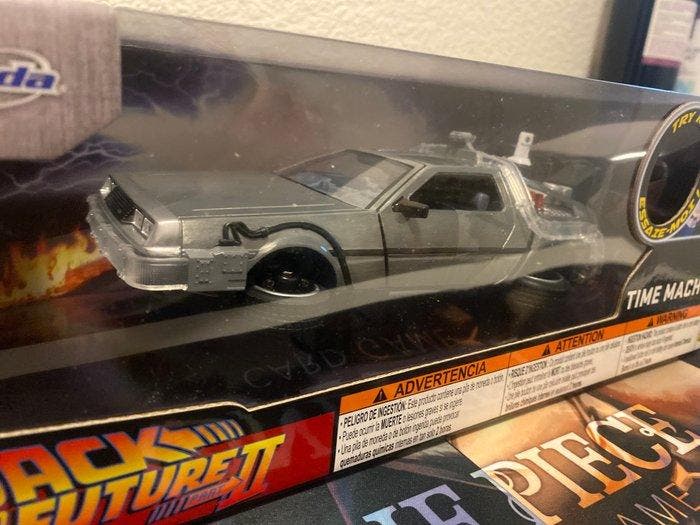 Jada Toy 1:24 - Modelauto - DeLorean Time Machine (Back to, Hobby & Loisirs créatifs, Voitures miniatures | 1:5 à 1:12