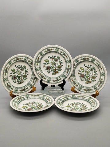 Eetservies - Wood & Sons Burslem „Dorset“ Teller Set (5