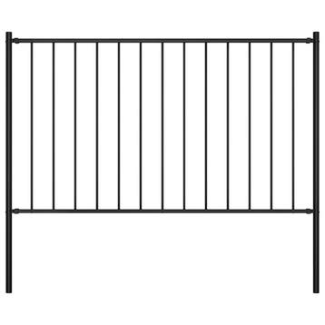 Hekpaneel Zwart: Tweede kansje. OP = OP!, Jardin & Terrasse, Clôtures de jardin, Verzenden, Tuinhek