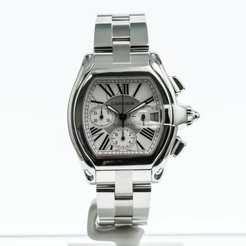 Cartier - Roadster Chronographe, Grand Modèle (Large Model).
