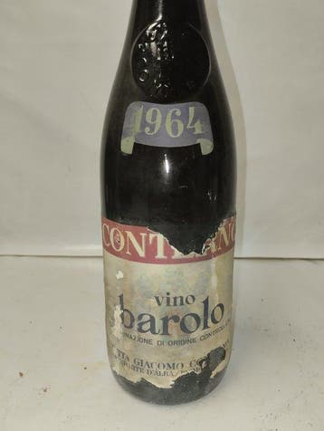 1964 Giacomo Conterno - Barolo - 1 Fles (0.72L), Verzamelen, Nieuw