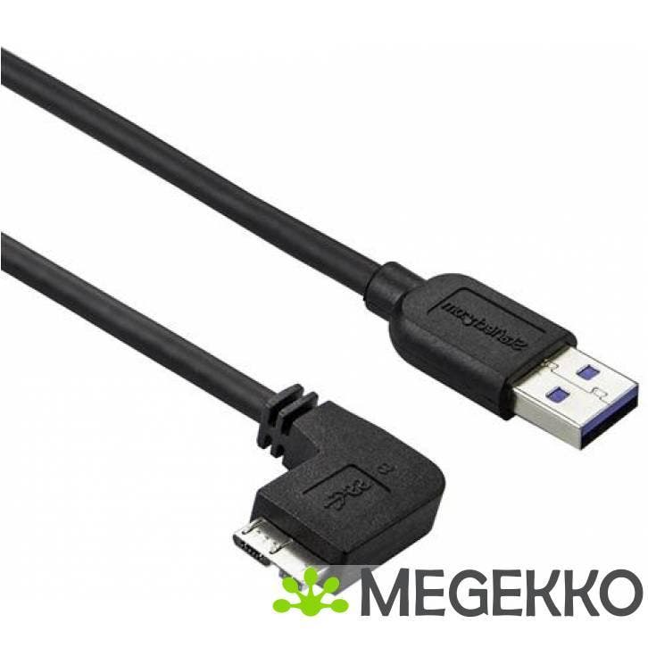 StarTech.com Slanke Micro USB 3.0 kabel haaks naar links 1m, Informatique & Logiciels, Ordinateurs & Logiciels Autre, Envoi