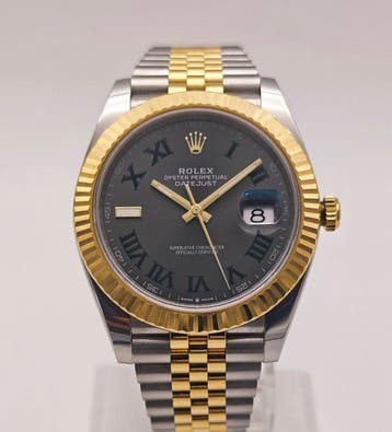 Rolex - Oyster Perpetual Datejust 41 Two-Tone Wimbledon -, Nieuw