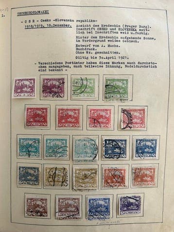 Tsjechië - Prachtige collectie, inclusief Luchtpost en, Gestempeld