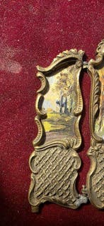 Kamerscherm - Brons - Handgeschilderd