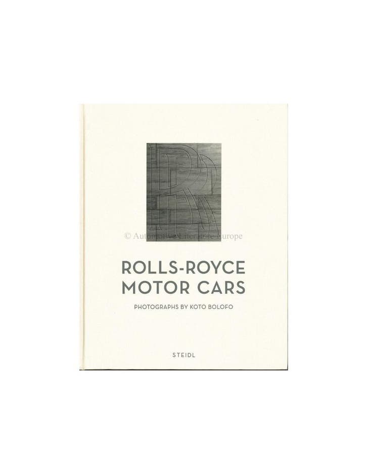 ROLLS-ROYCE MOTOR CARS PHOTOGRAPHS BY KOTO BOLOFO BOEK, Livres, Autos | Livres