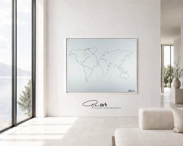 Parscha Mirghawameddin - Worldmap 149 - XXL