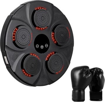 Muziek Boksmachine | Retour deal | -47% op je conditie, Sport en Fitness, Verzenden, Zo goed als nieuw, Boks-accessoire