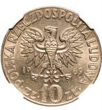 Polen. 10 Zlotych 1969 - NGC MS64, Postzegels en Munten