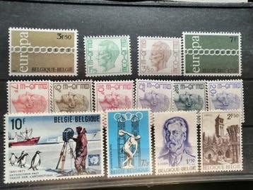 België - Jaargangen 1971 t/m 1984 - Zegels, blokken en, Gestempeld